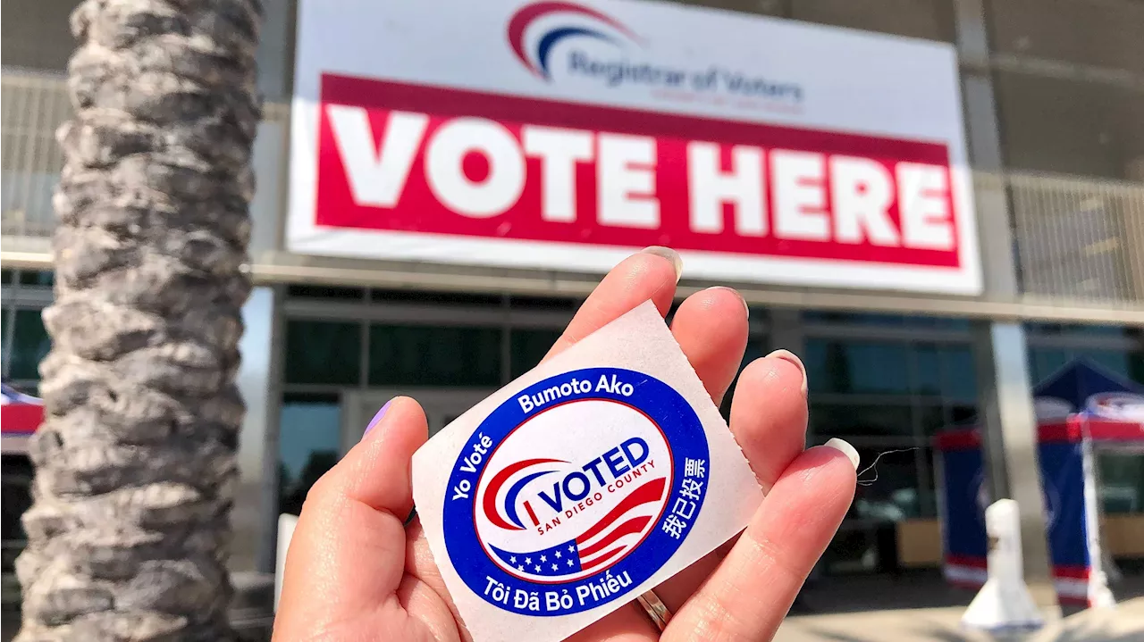 Where to vote in person in San Diego County for the 2024 General Election