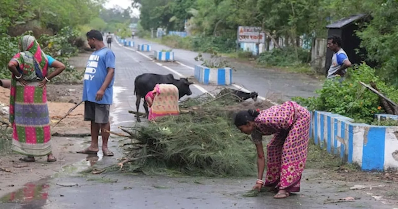 Cyclone DANA: Odisha में 'दाना' का कहर, तेज़ हवाओं और बारिश का आतंक