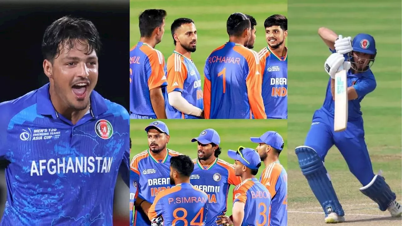 IND A vs AFG A: भारतीय टीम ने कटाई नाक, अफगानिस्तान से एशिया कप के सेमीफाइनल में मिली शर्मनाक हार