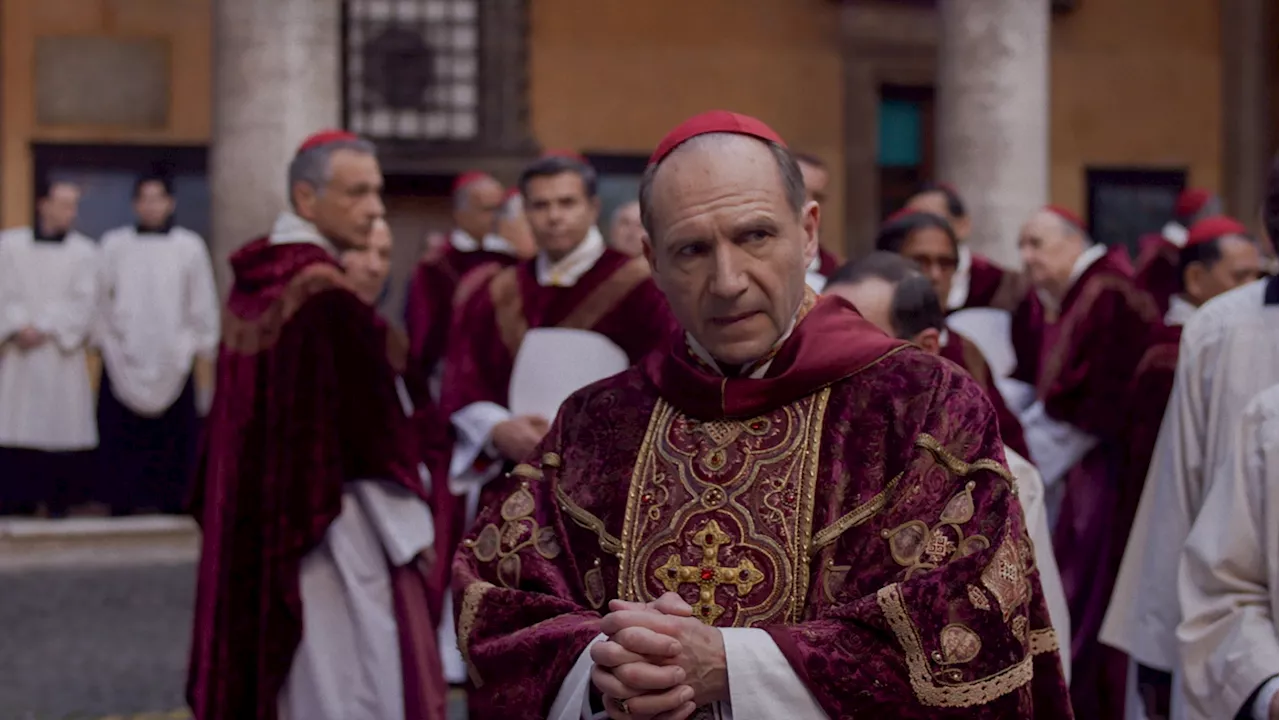 Ralph Fiennes manages ambition and deceit as the Catholic church picks a new pope in ‘Conclave’