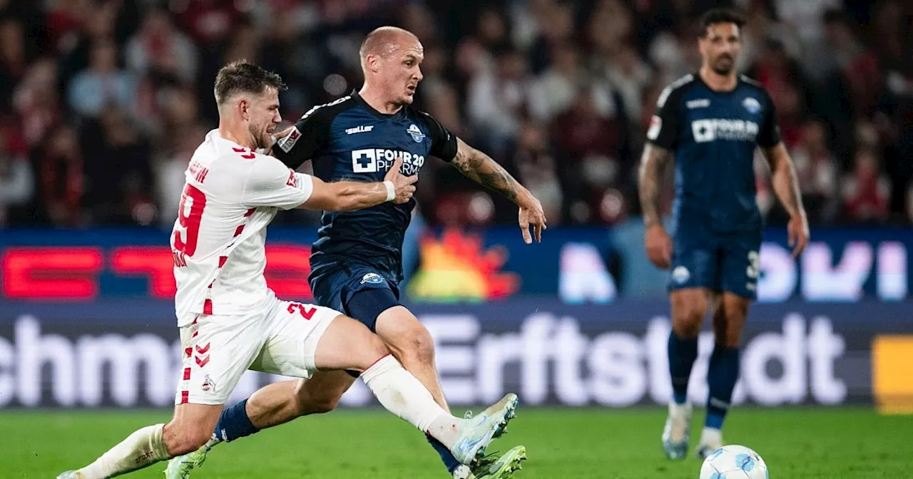 Joker Michel sorgt für Jubel: SC Paderborn gewinnt 2:1 beim 1. FC Köln