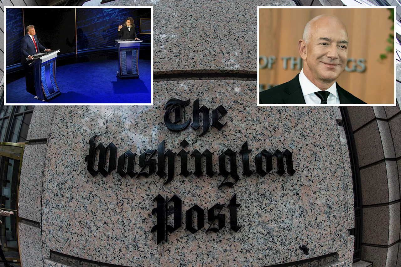 Jeff Bezos reportedly killed Washington Post's Kamala Harris endorsement: 'This is cowardice'