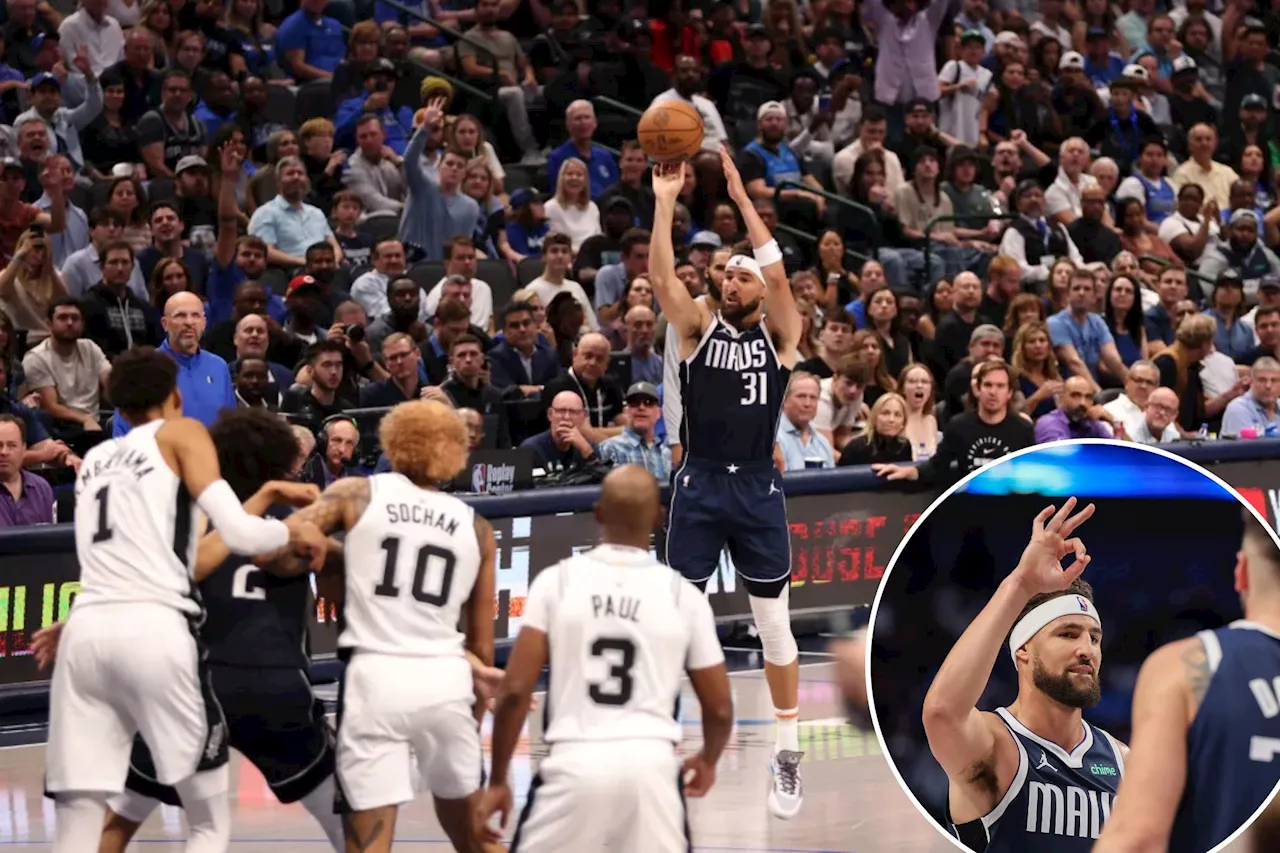 Klay Thompson's Mavericks debut was historic alongside Luka Doncic