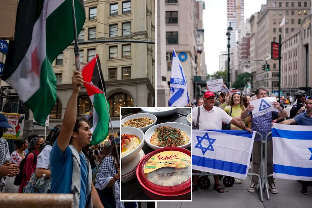  Student leaders at CUNY grad school pass anti-Israel resolution that bans spending on products like Sabra hummus, Starbucks