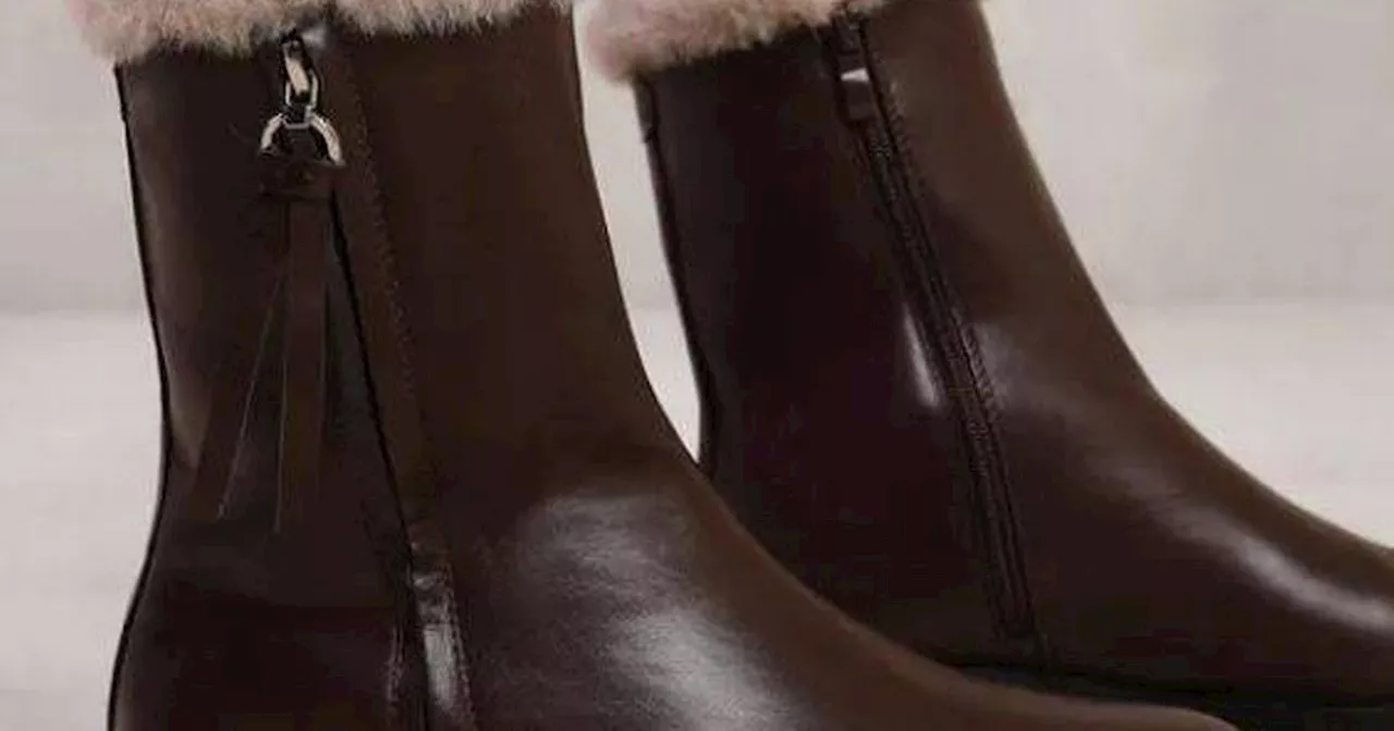 Debenhams £120 cosy fur winter boots slashed to under £30 in major sale