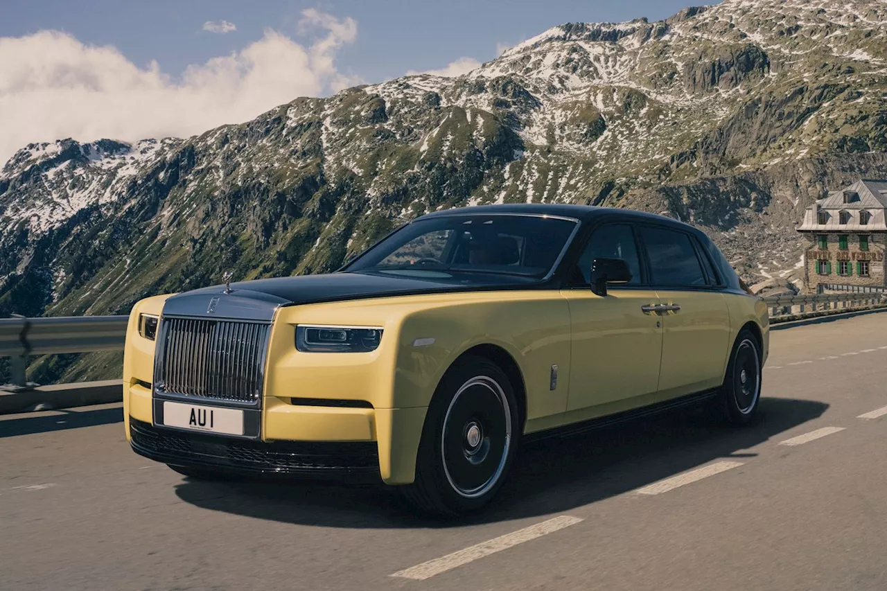 Rolls-Royce unveils one-of-one Phantom Goldfinger