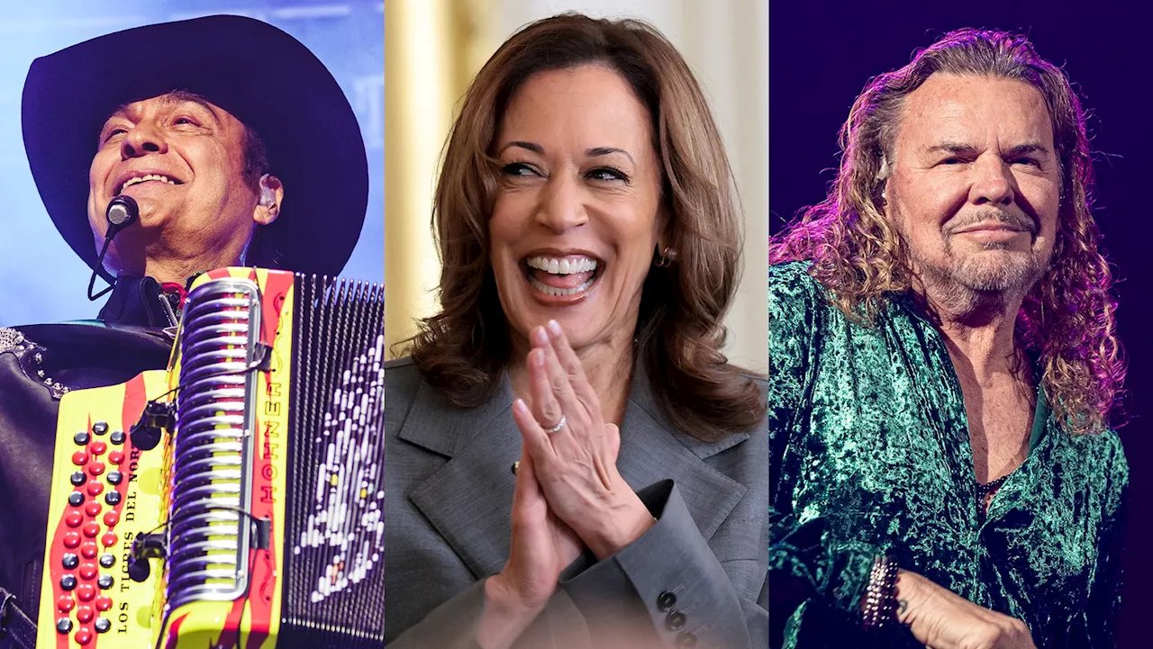 Maná and Los Tigres Del Norte Will Perform at Kamala Harris Rallies in Nevada and Arizona