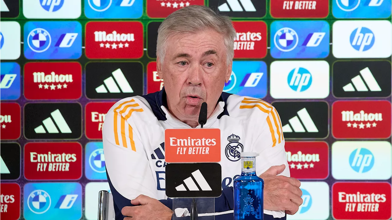 Carlo Ancelotti, antes del clásico: 'El Barça está jugando muy bien, pero afortunadamente nadie me quita el sueño'