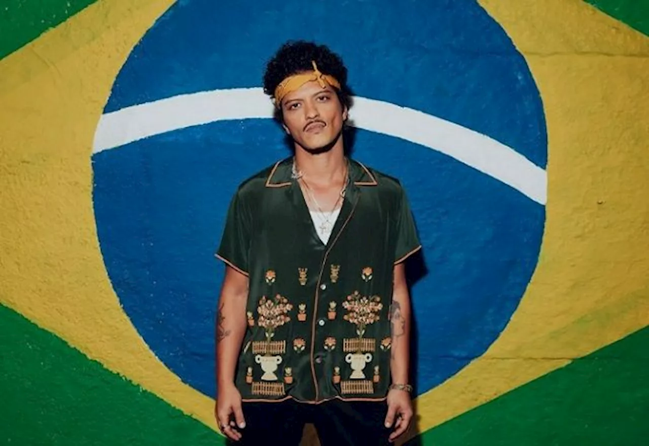 Projeto na Câmara quer conceder título de cidadão honorário do Brasil a Bruno Mars