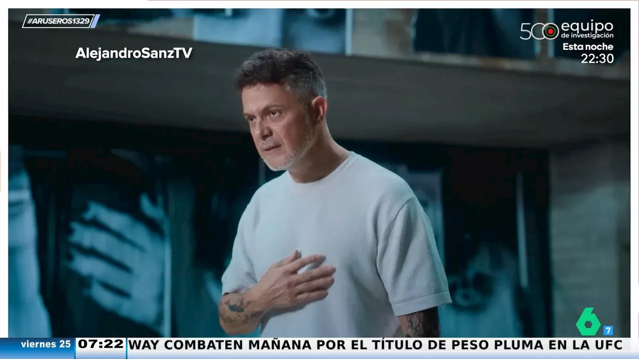 Alejandro Sanz, sobre su nueva canción 'Palmeras en el jardín': 'Para sanar determinadas cosas, h