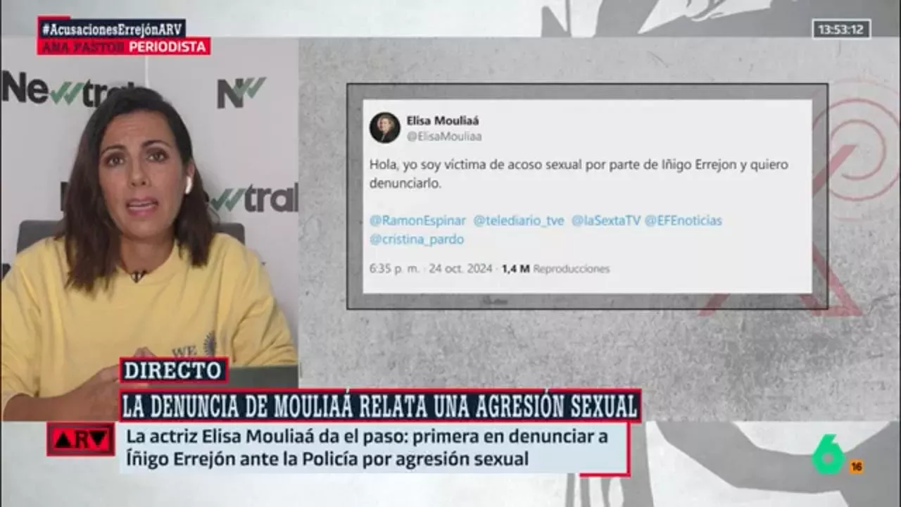 Ana Pastor Desvela Cómo Se Encuentra Mouliaá Tras Denunciar A Errejón ...