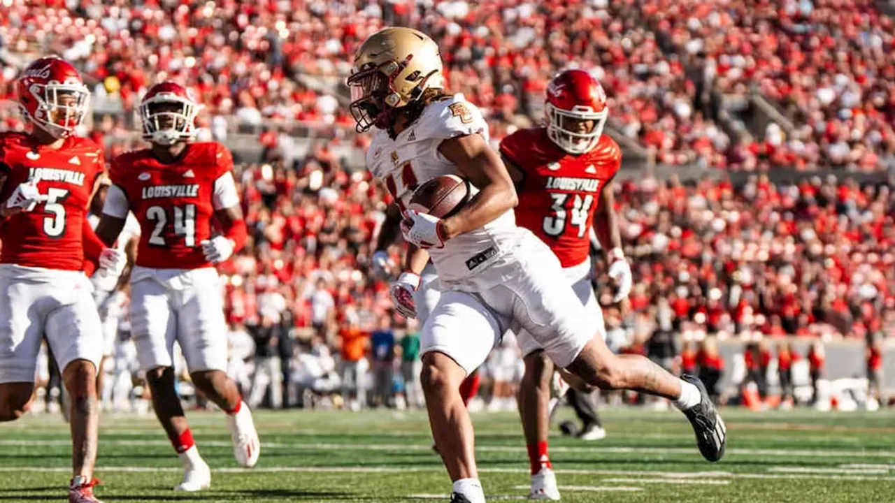 Live Updates: Boston College Football vs. Louisville