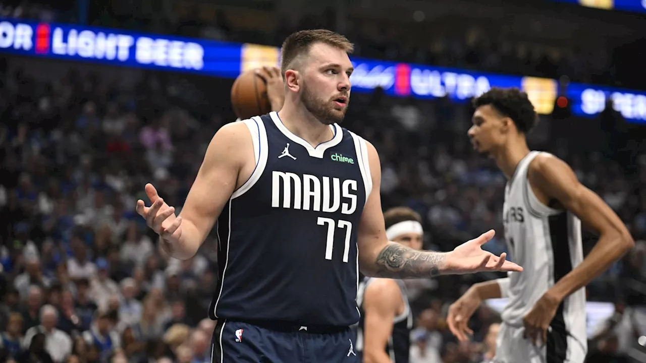 Luka Doncic Threw an Absolutely Ridiculous Pass Over Victor Wembanyama in Mavs' Win