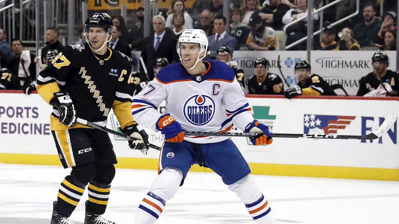 Pittsburgh Penguins' Sidney Crosby Reacts to Connor McDavid's Comments