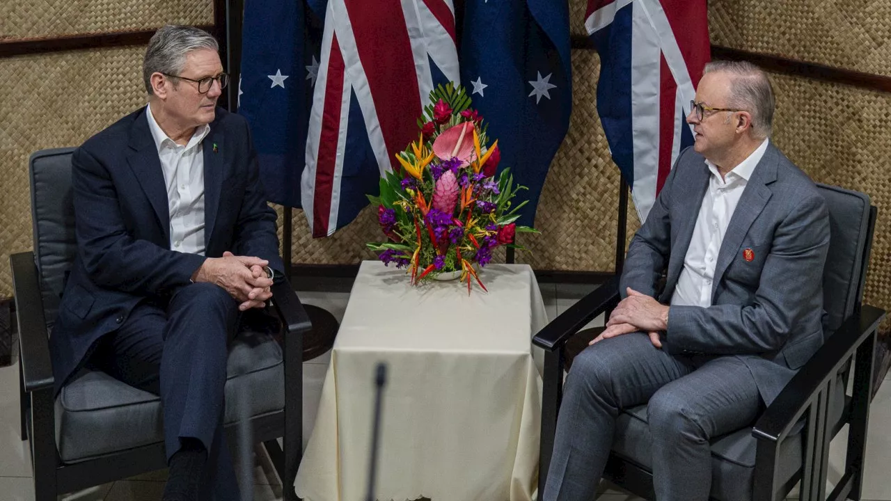 Albanese reveals details of his climate-focused meeting with UK leader