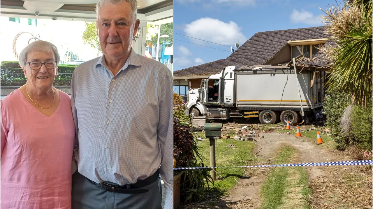 Elderly couple killed after truck crashed into Victorian home identified as family break silence