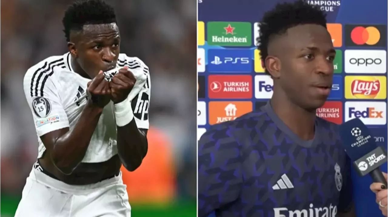 Vinicius Jr didn't hesitate when naming the one club he would leave Real Madrid for