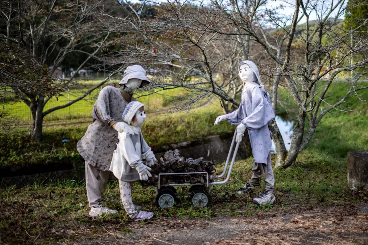 Lone child brings hope to Japan's depopulated puppet village