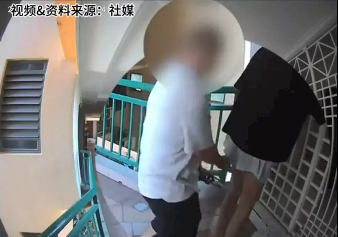 QuickCheck: Was a pervert filmed trying to take an upskirt photo of a woman at a JB condominium?