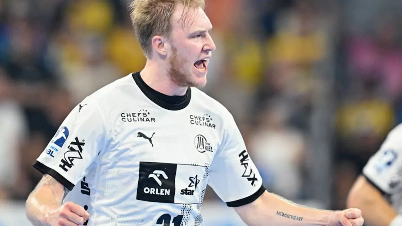 Handball-Bundesliga: THW Kiel springt nach Sieg über Erlangen auf Platz drei