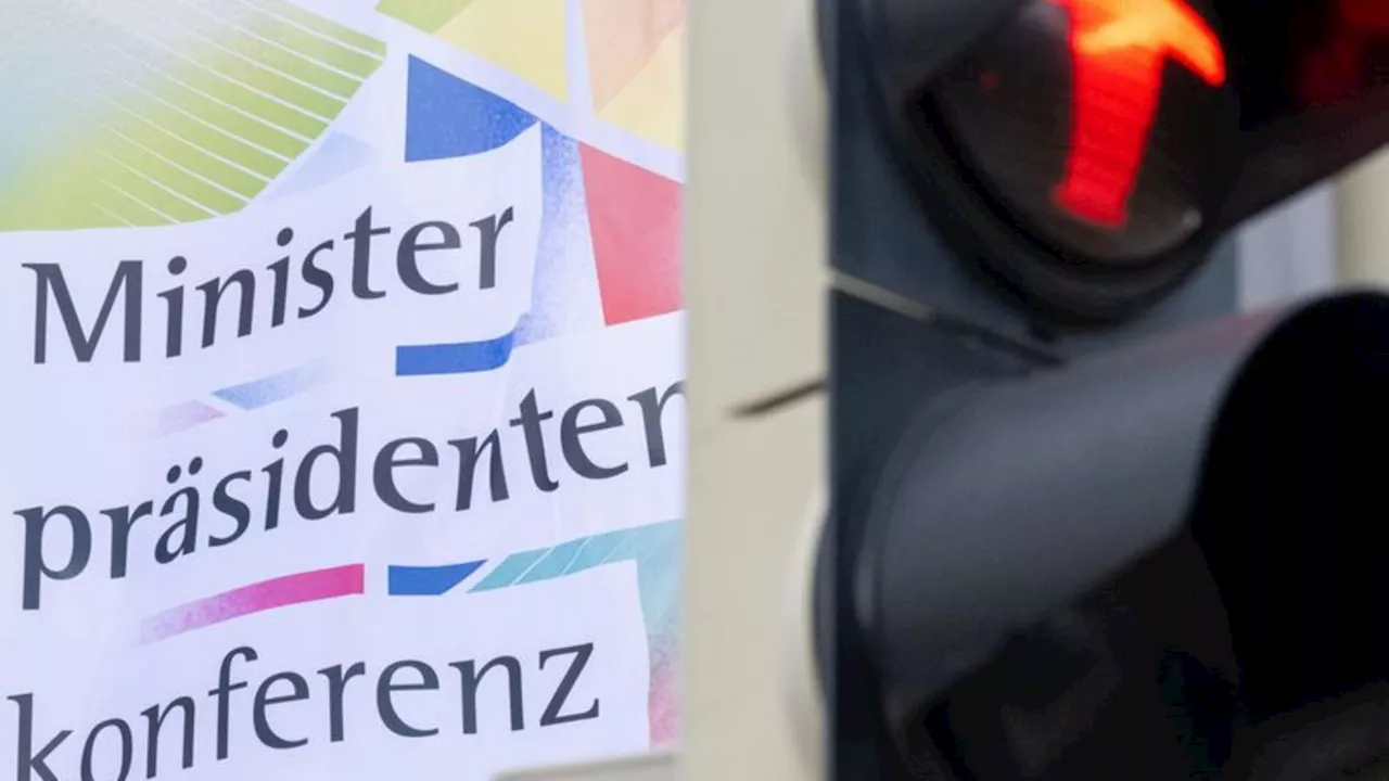 Länder-Treffen in Leipzig: Ministerpräsidenten stellen Ergebnisse ihrer Beratungen vor