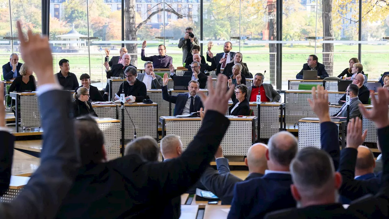 Sachsen: BSW stimmt für AfD-Antrag – SPD unterbricht Sondierungen