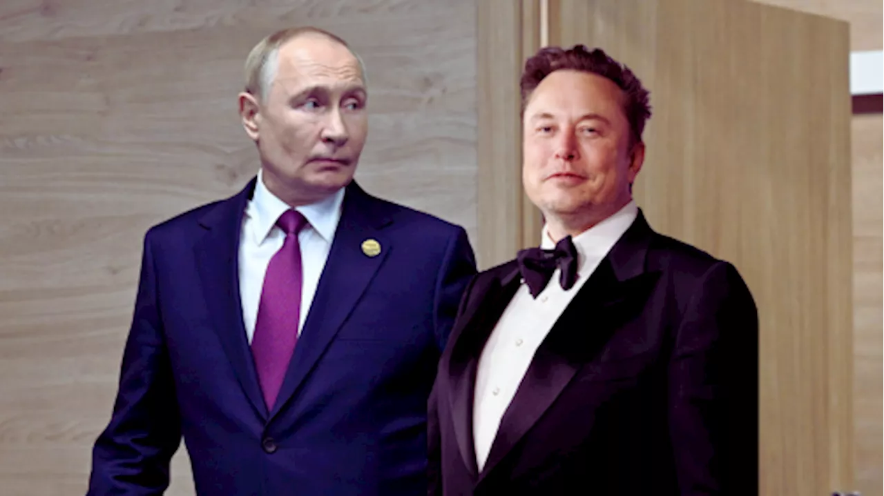 Il Wall Street Journal accusa Elon Musk: 'È in contatto con Putin dal 2022'