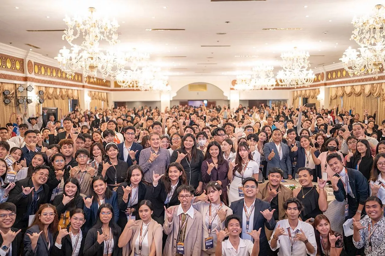 An inspirational message to the LCOY PH delegates