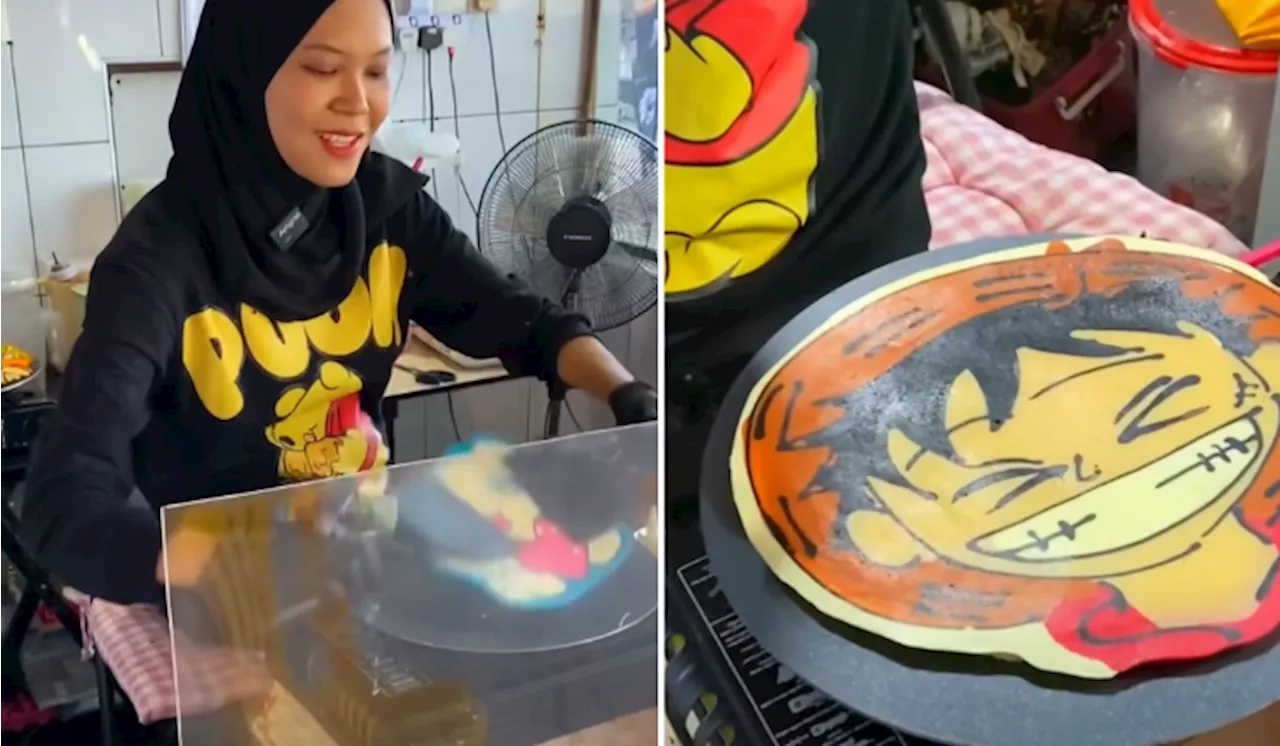 Talented Kakak In Telok Cempedak Makes Pancakes Of Your Fav Manga And Anime