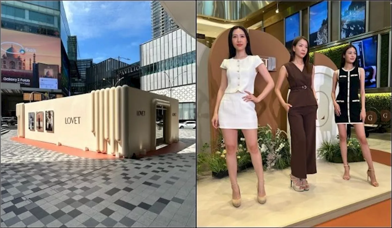 Update Your Wardrobe With Lovet At First Malaysian Pop-up Outside KL’s Starhill