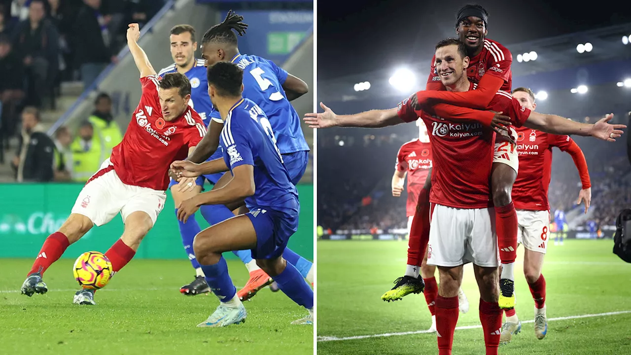 Leicester 1 Forest 3: Chris Wood downs old boss Steve Cooper with stunning double as high-flying visitors...