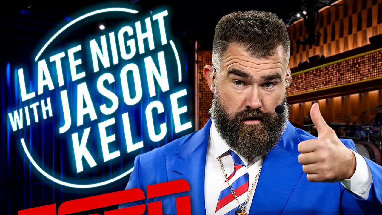 Jason Kelce Reportedly In Talks With ESPN About Hosting Late-Night Show