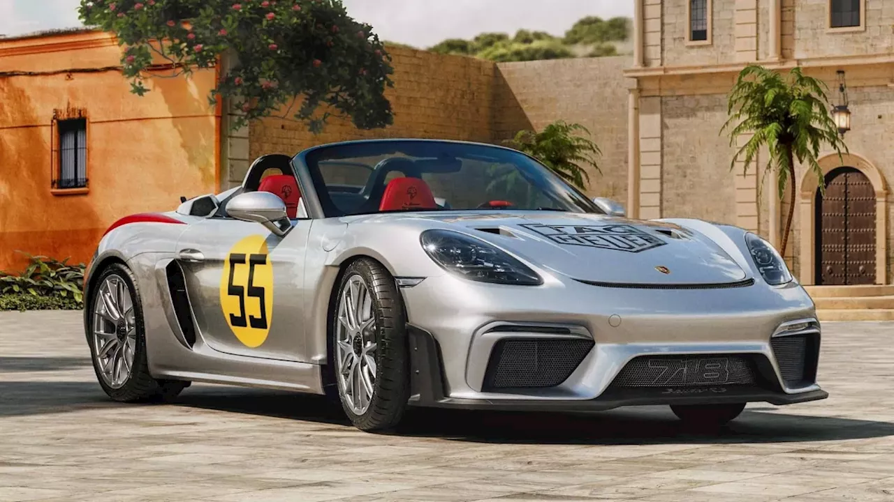 Porsche made a one-of-a-kind 718 Spyder RS that honors a Panamericana Rally hero