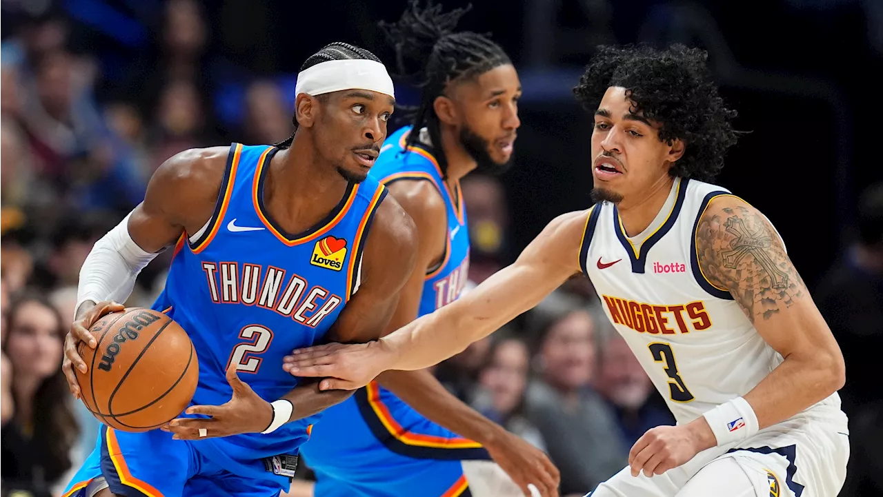 Gilgeous-Alexander, Holmgren lead Thunder to win over Nuggets in season opener