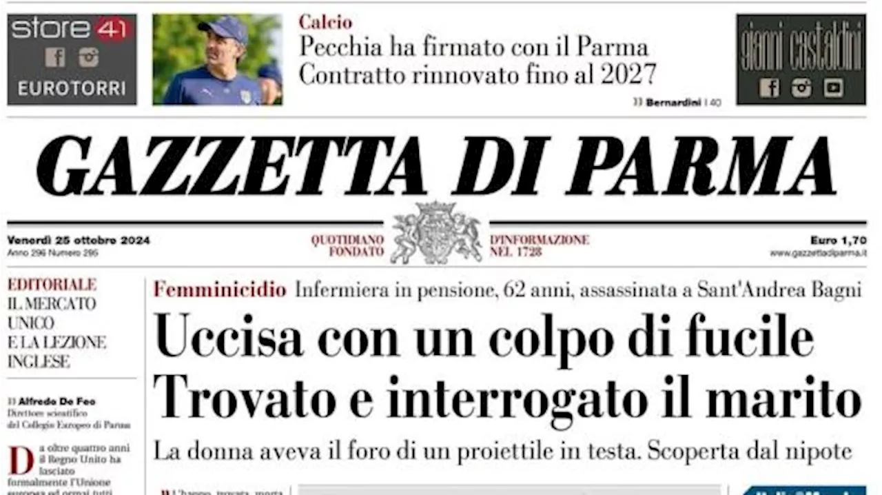 Gazzetta di Parma: 'Pecchia ha firmato, contratto rinnovato fino al 2027 con i Crociati'