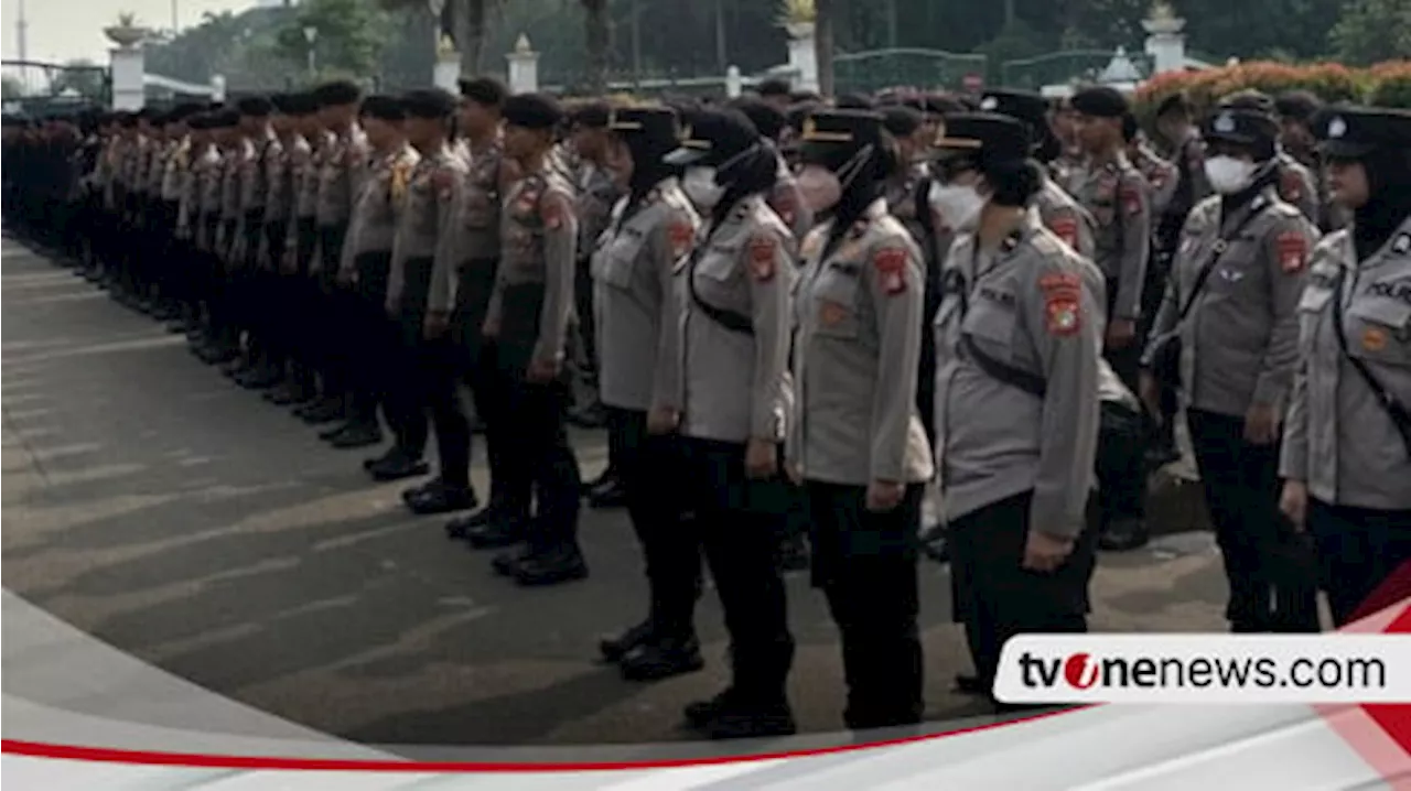 Ratusan Personel Gabungan Amankan Kampanye Cagub-Cawagub Pilkada Jakarta Hari Ini