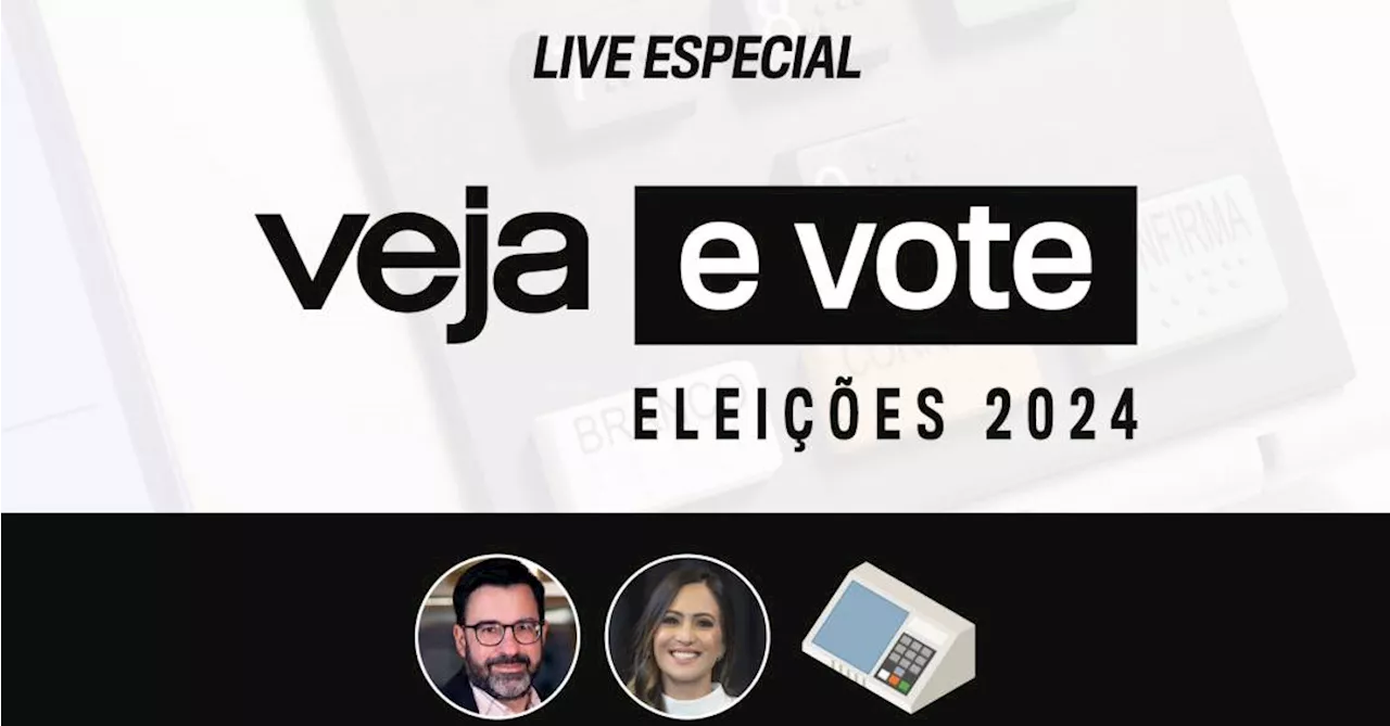 VEJA terá live especial da apuração do segundo turno neste domingo, às 17h