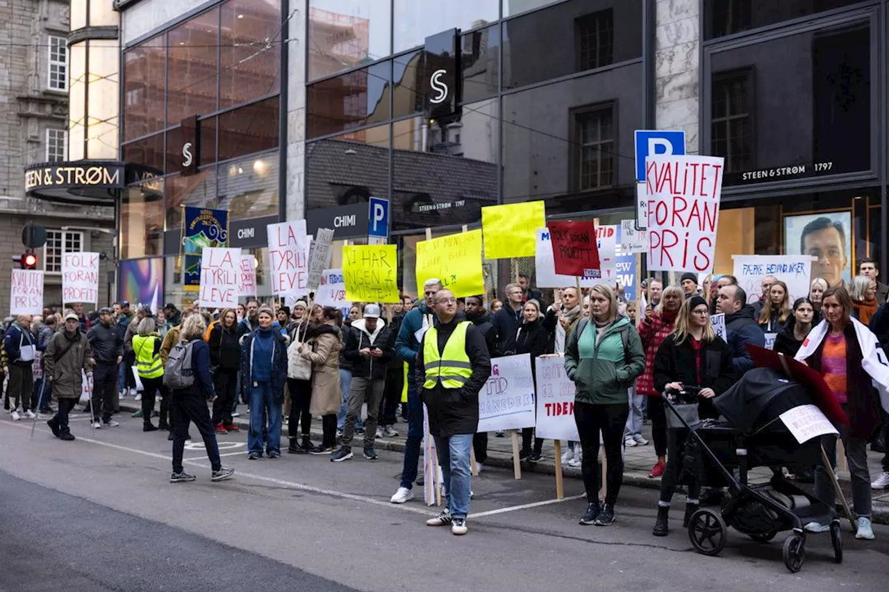 Demonstrerer før ny rusreform: - Vi trenger hjelp, ikke straff