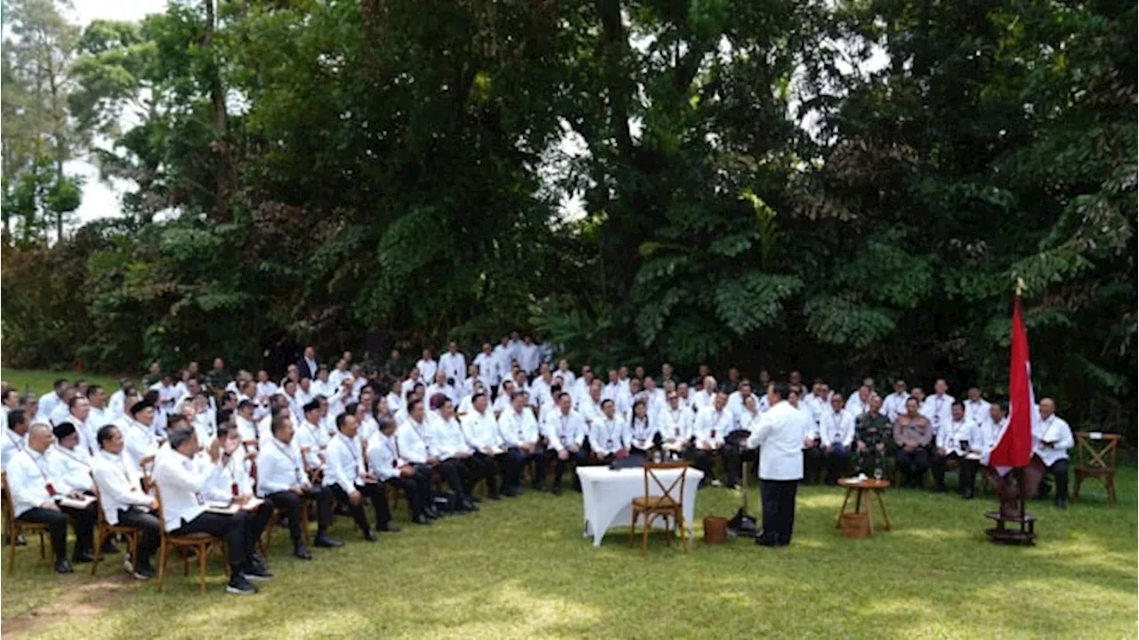 Prabowo Tegaskan Pembekalan Menteri di Akmil Bukan Militeristik tapi 'The Military Way'