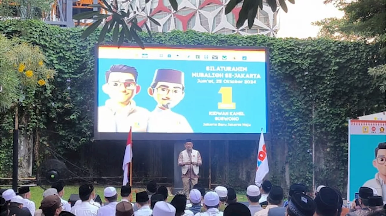 Ridwan Kamil Koreksi Khatib Salat Jumat Bilang Pilih Pemimpin yang Orang Jakarta