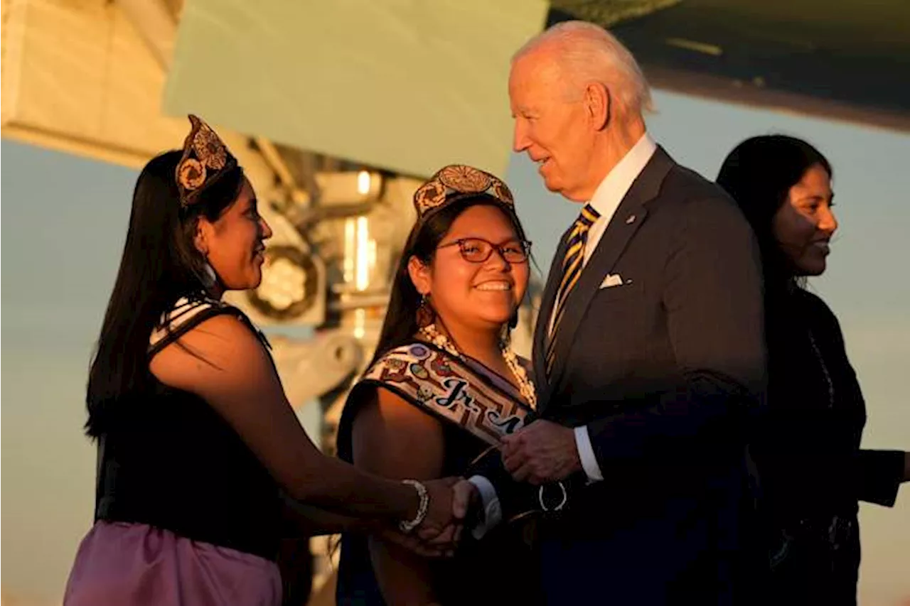 Biden heads to Indian Country as Harris steps up appeal to Native American voters