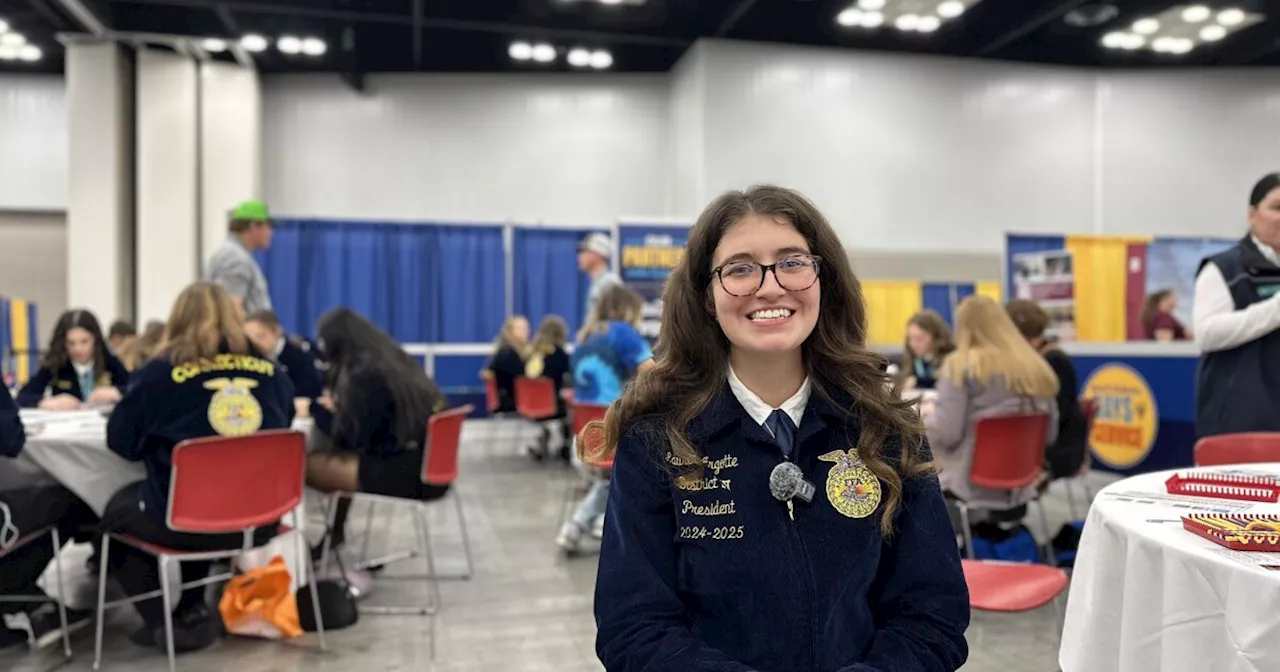 Lebanon high schooler explains how FFA students are 'living to serve'