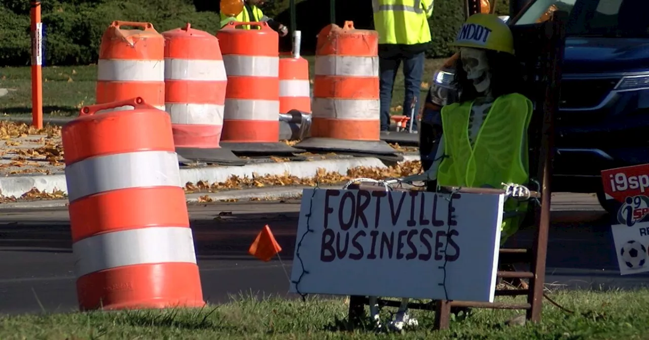 Road work on US 36 in Fortville could finish next month after 2 years of construction