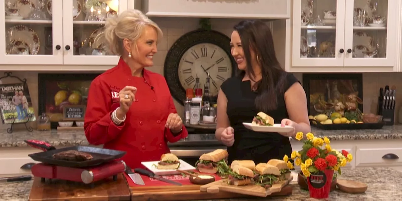 Kathy‘s Southern Kitchen: Beef, or Steak & Arugula Sandwich, it‘s what’s for dinner