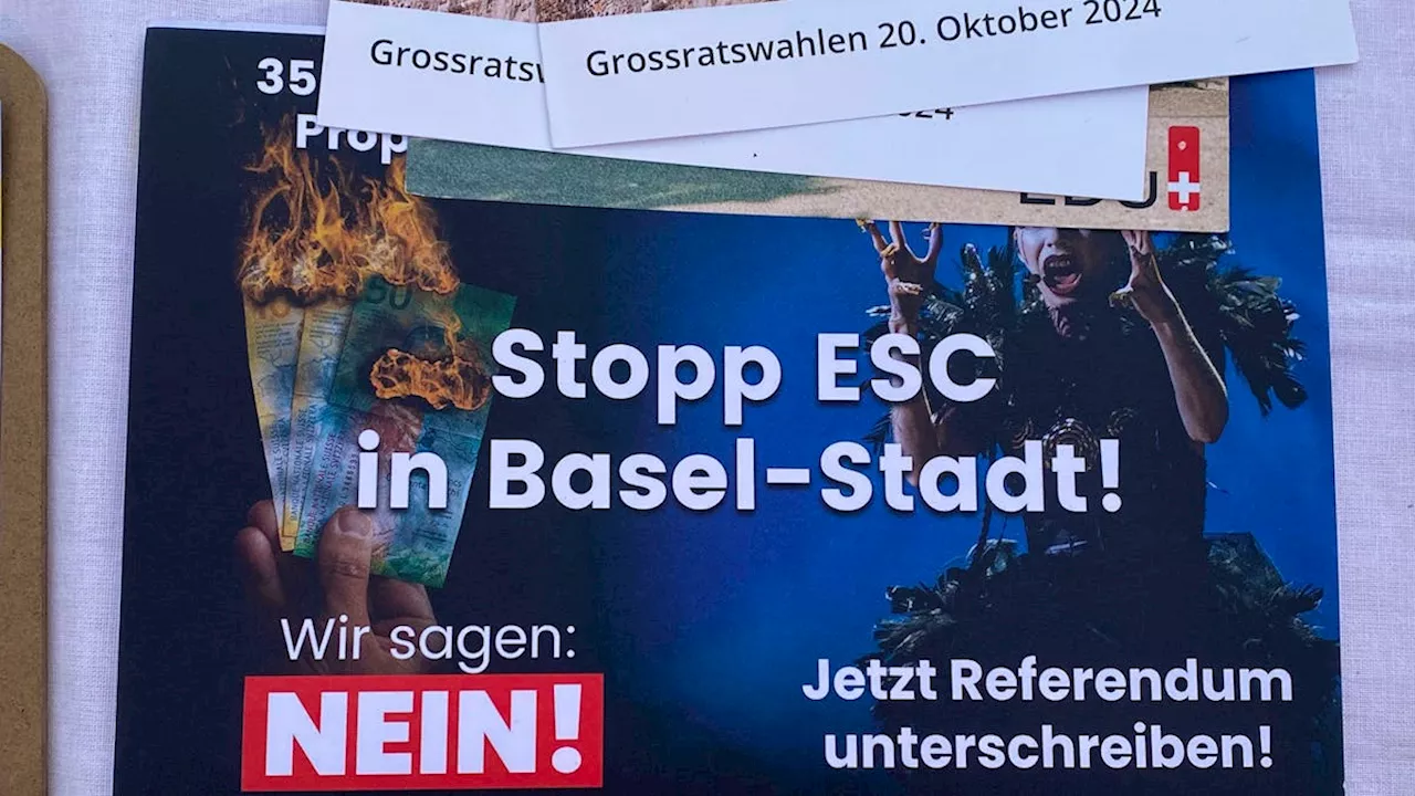 EDU-Referendum: Basel stimmt über ESC-Millionen ab