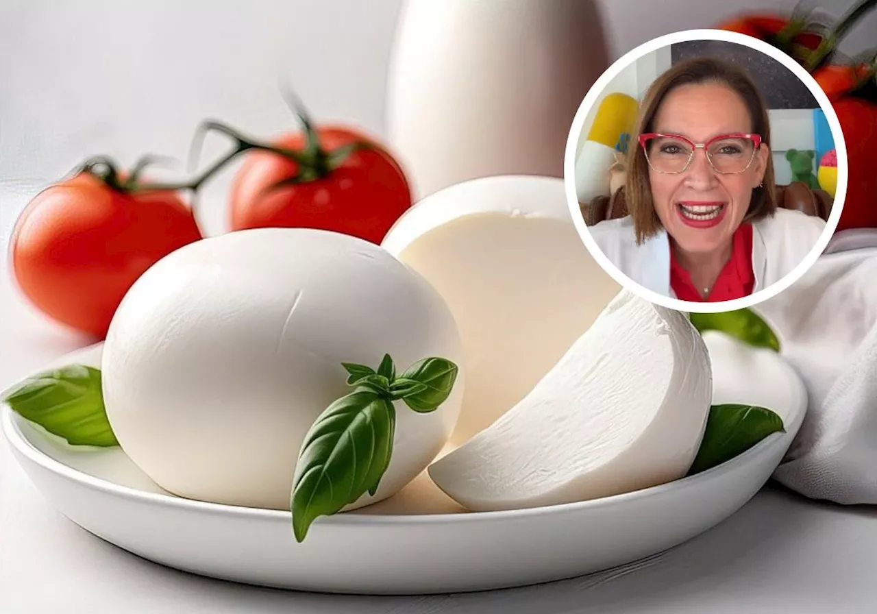 Boticaria García explica la diferencia entre la burrata y la mozzarella: «Forma una especie de...»