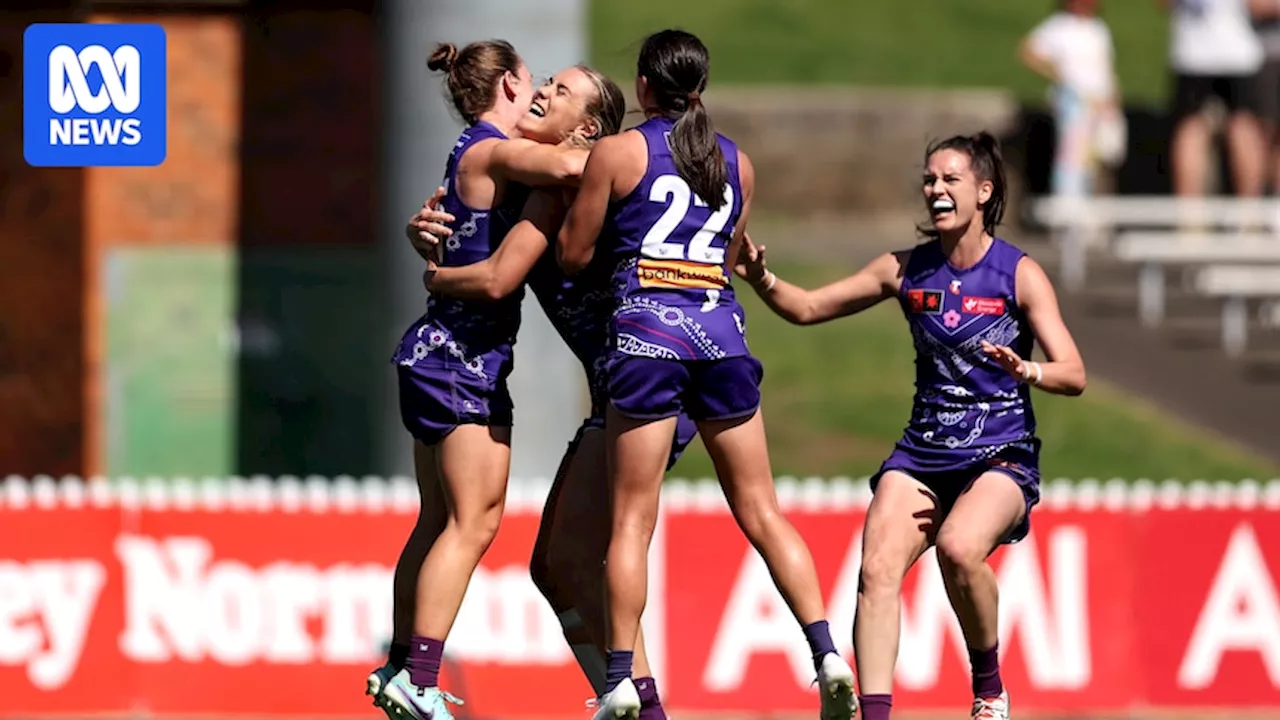 Fremantle Dockers down GWS by 30 points at Henson Park to keep AFLW top-four hopes alive