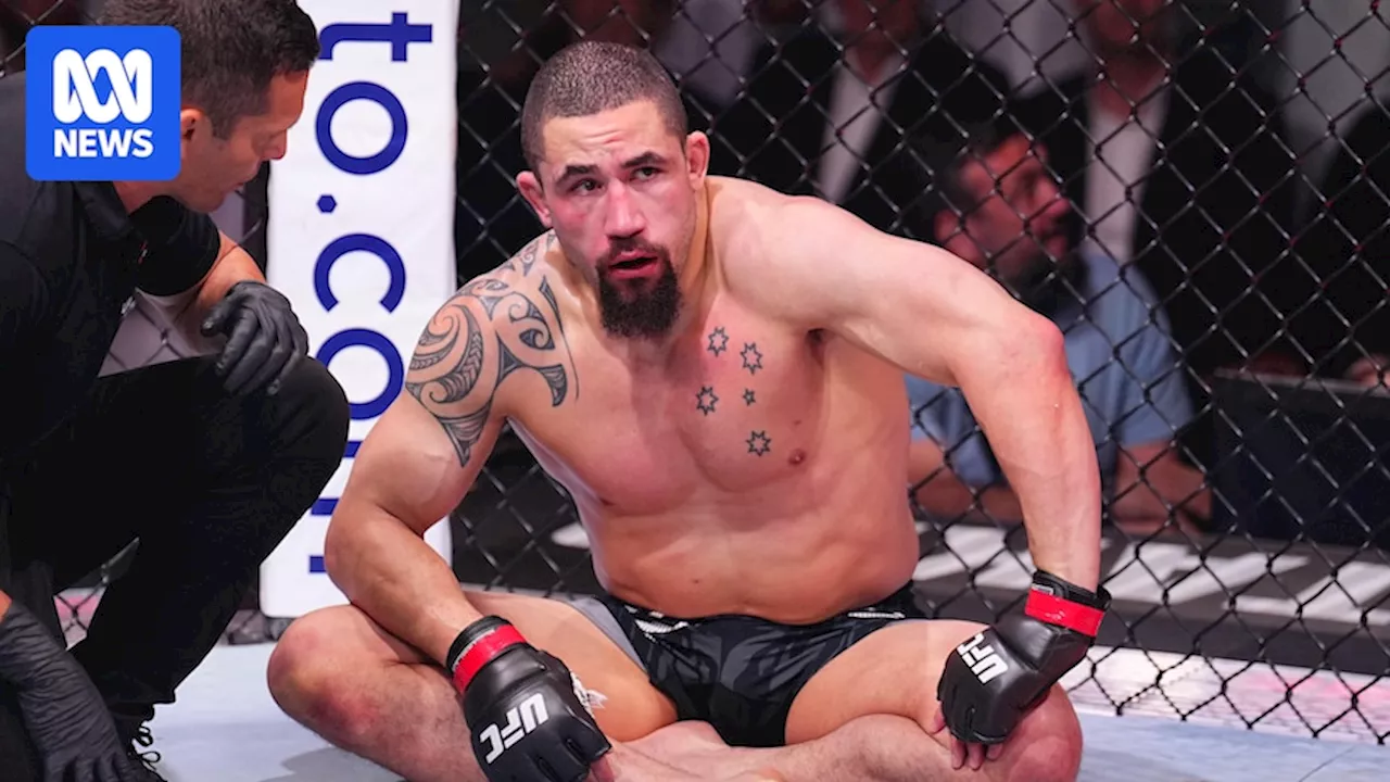 Robert Whittaker submitted by Khamzat Chimaev at UFC 308 in Abu Dhabi