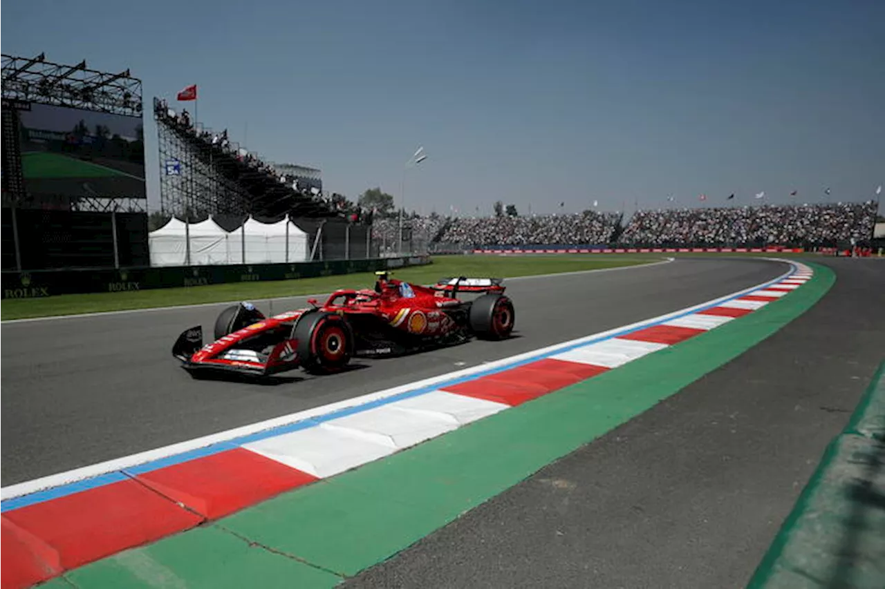 F1, Sainz il più veloce nelle seconde libere in Messico