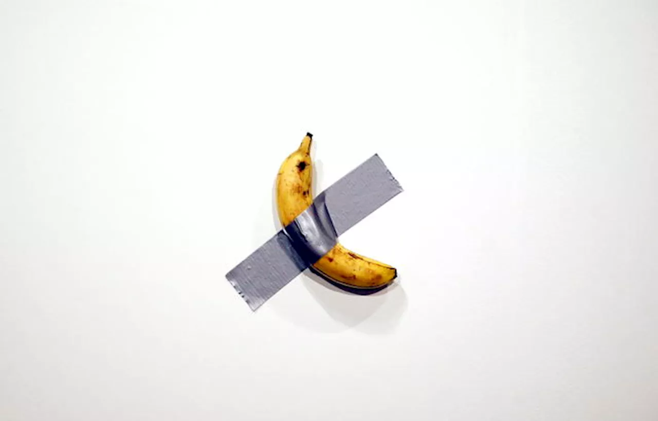 La banana di Cattelan all'asta da Sotheby's